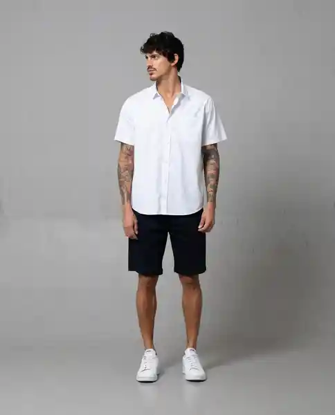 Camisa Hombre Blanco XL 110F001_BLA110601 Rifle