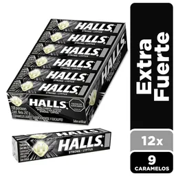 Halls Caramelo Mentol Eucalipto Extrafuerte 297 g
