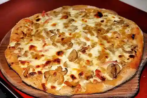 Pizza pollo ciruela