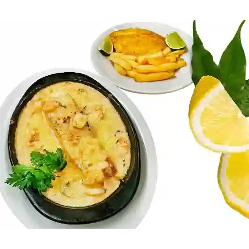 Salmón en Salsa Marinera