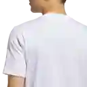 Adidas Camiseta C Camo Box T Manga Corta Hombre Blanco Talla S