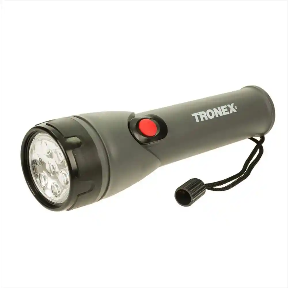 Tronex Linterna Americana 7 Led 115Lumenes Gris (Trl65Lr20Plgr