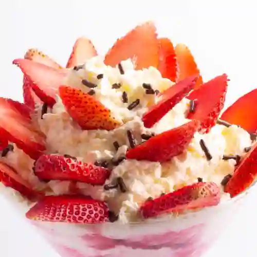 Fresas con Crema