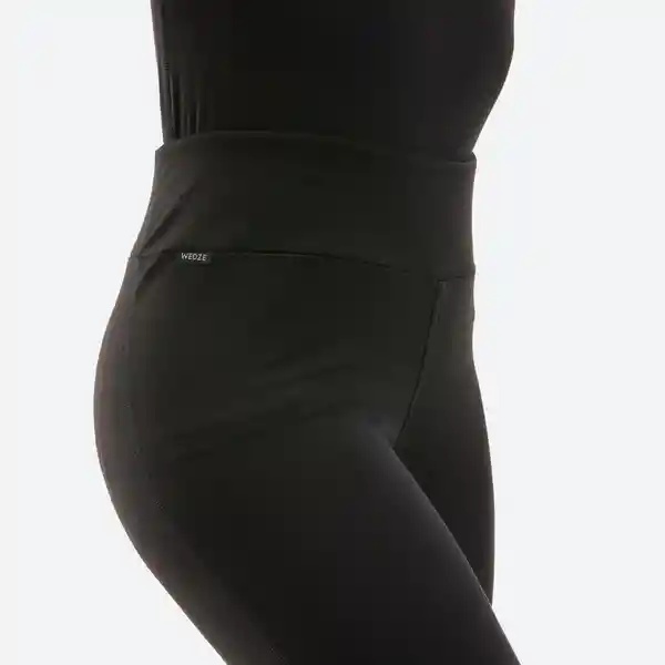 Wedze Pantalón Térmico Capa de Esquí Mujer Negro Talla XS BL 500