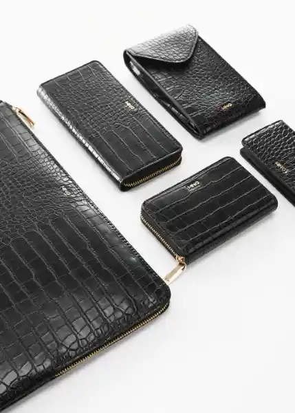 Funda P Leonor Negro Talla 99 Mujer Mango