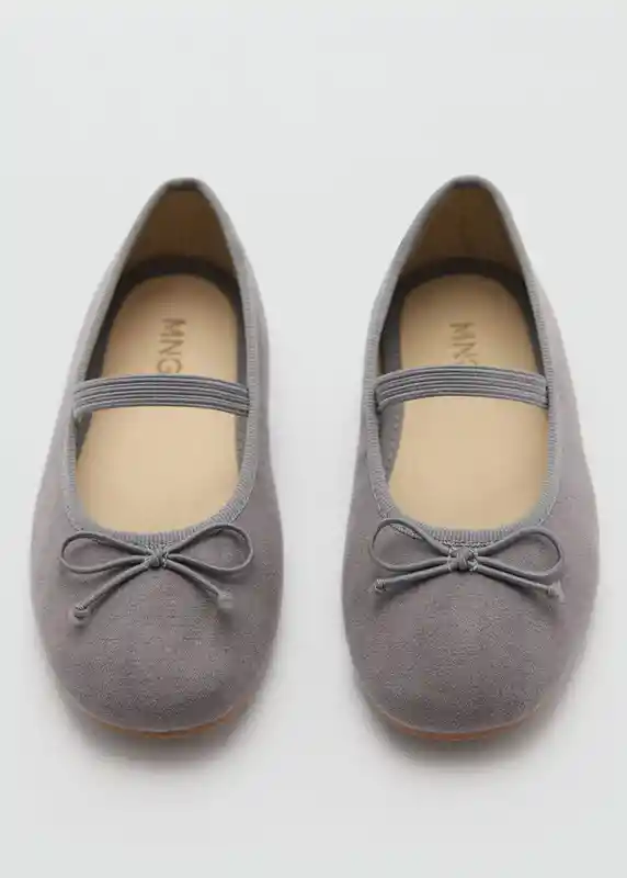 Zapatos Ireneb Gris Talla 21 Niñas Mango