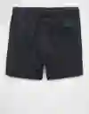 Bermuda Hombre Negro Talla: SMALL 7877766 American Eagle