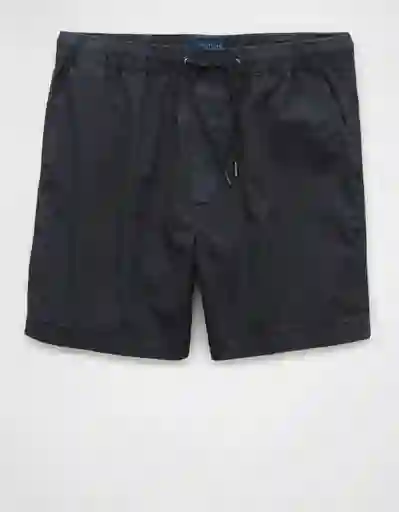 Bermuda Hombre Negro Talla: SMALL 7877766 American Eagle