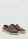 Zapatos Easy Marron Talla 43 Hombre Mango