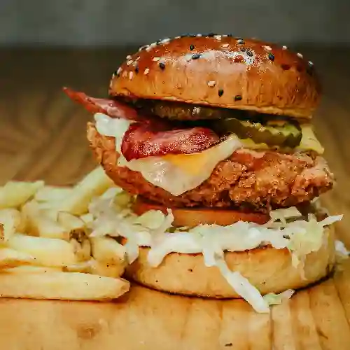Combo Hamburguesa Crispy Chicken