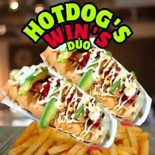 Perros Wins Duo + Papas Francesas
