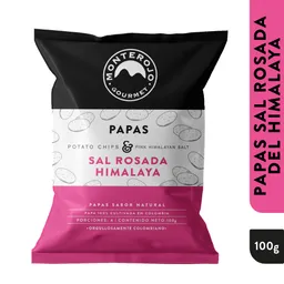 Monte Rojo Papas Sal Rosada 100 gr