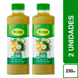 2 x Tosh Batido Verde