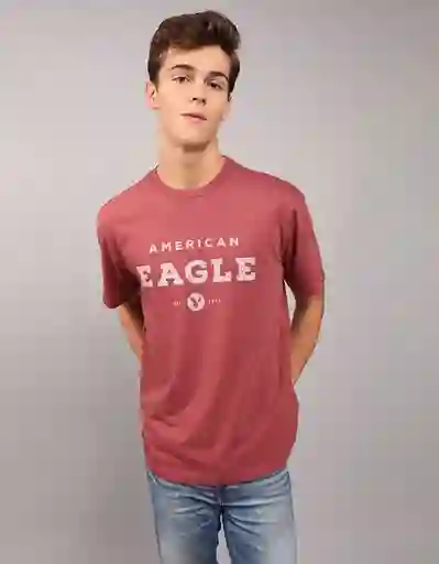 Camiseta Hombre Rojo Talla X-Large American Eagle 3774648