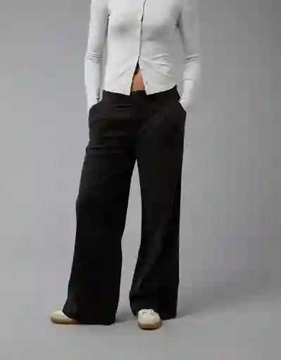 Pantalón Mujer Negro Talla 8 REGULAR 5385001 American Eagle