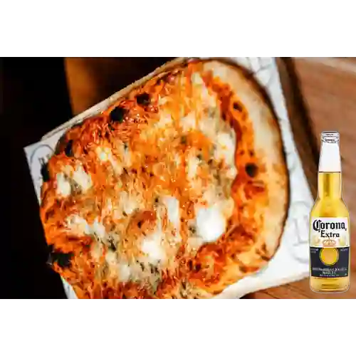 Combo Arma Tu Pizza Supreme + Corona Bot. 355ml