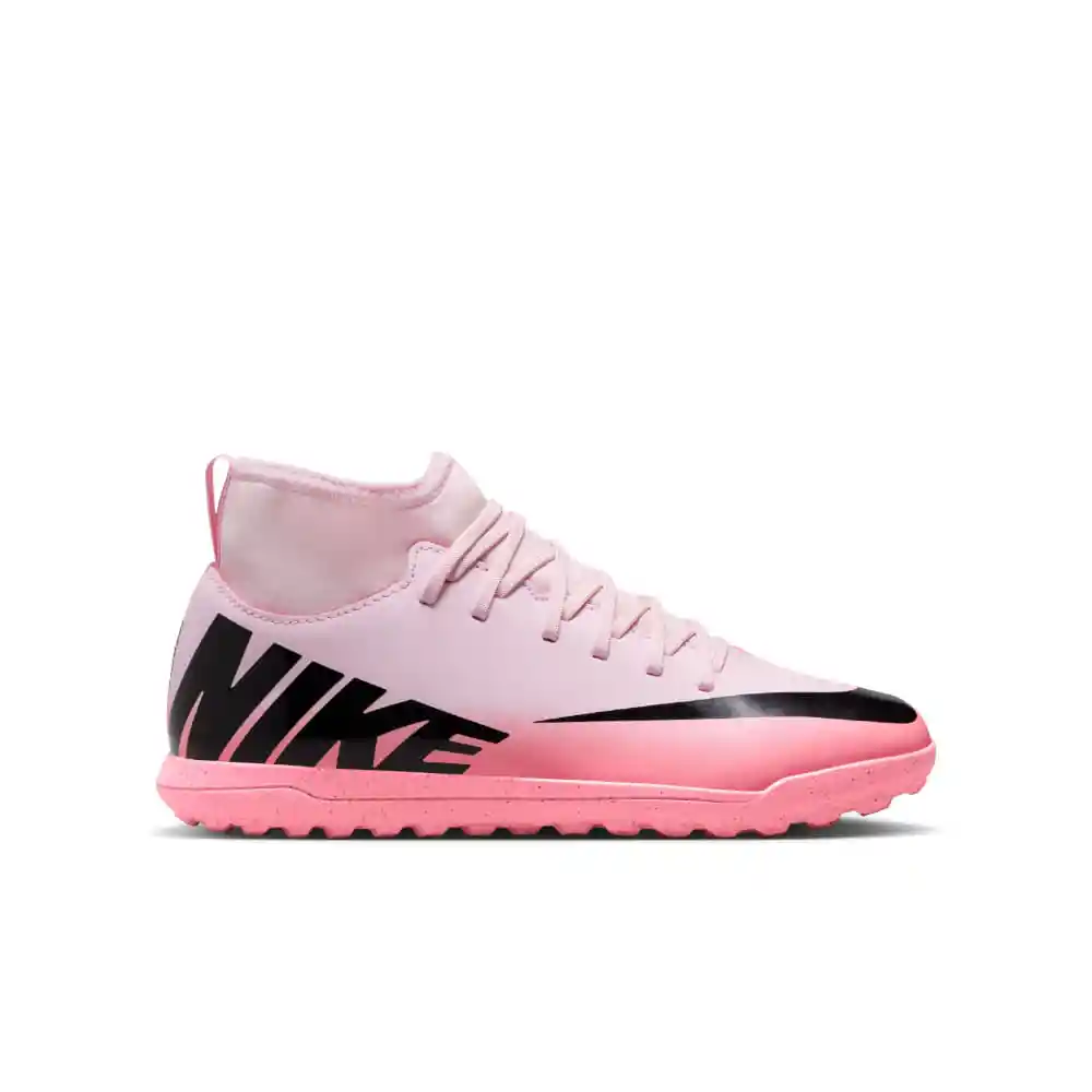 Nike Zapatos Superfly 9 Club Tf Niño Rosado Talla 5.5Y