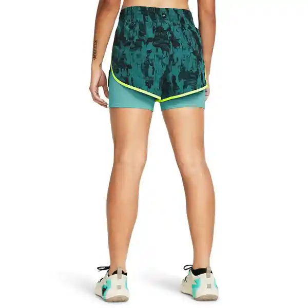 Under Armour Short Para Mujer Verde Talla LG Ref 1384202-722