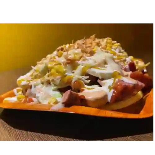Salchipapa Especial