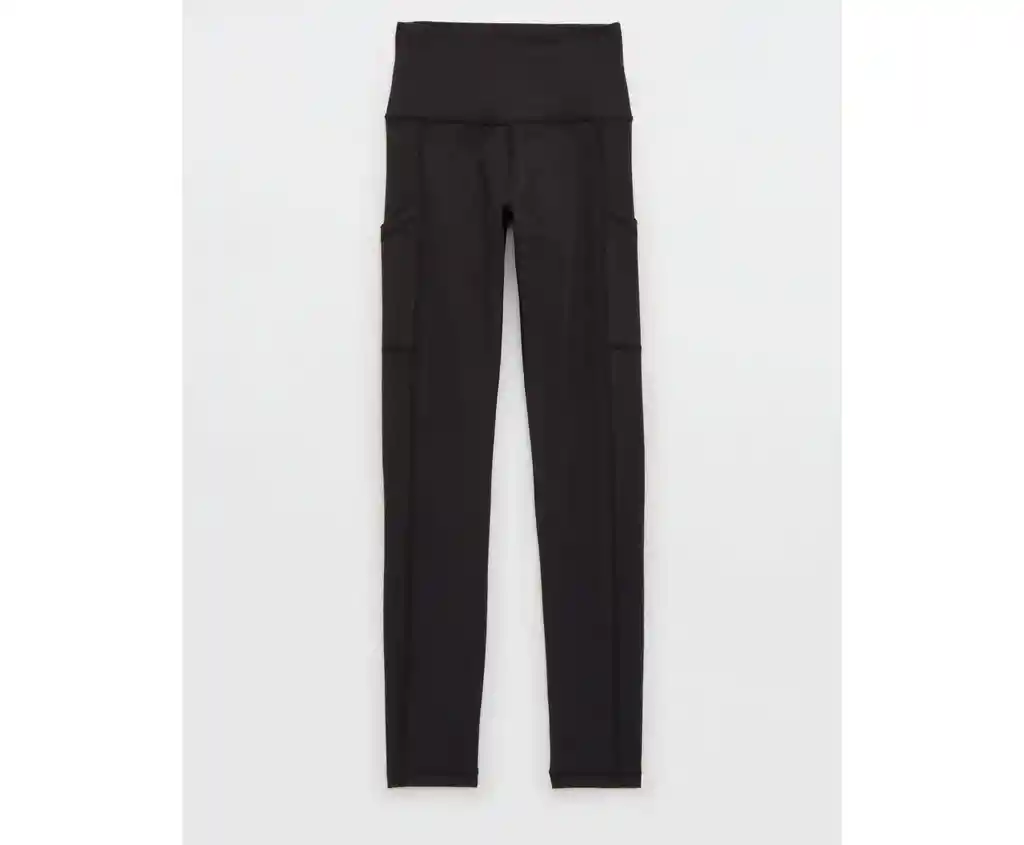 Leggings Negro Talla Lg Reg Aerie American Eagle