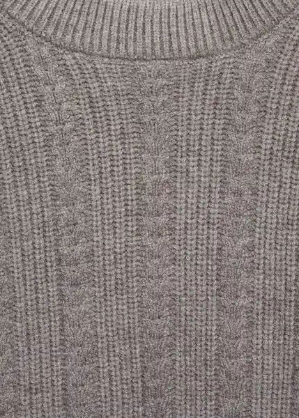 Buzo Jersey Mary Gris Talla M Hombre Mango