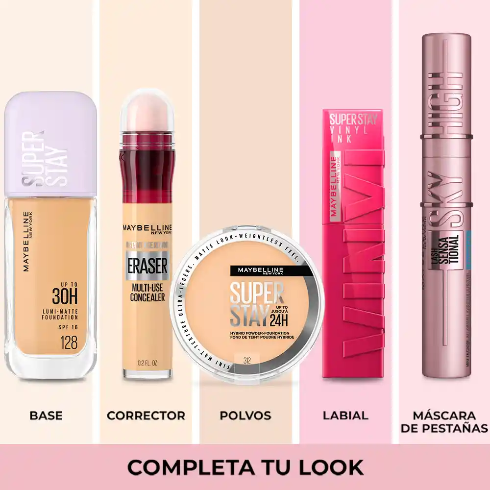 Base Líquida Maybelline SuperStay Lumi Matte 128