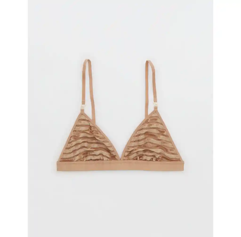 Bralette Khaki Small American Eagle