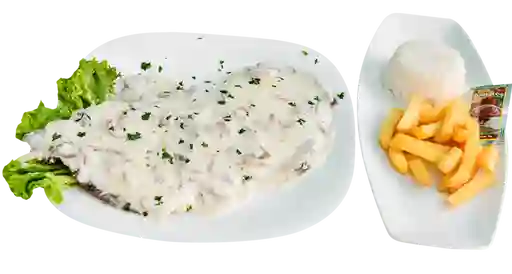Lomito de Cerdo en Champiñones