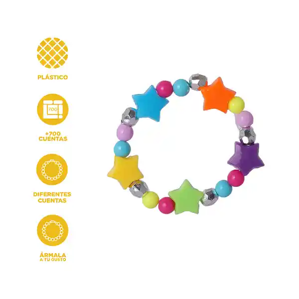 Set Para Jugar y Hacer Pulseras Miniso
