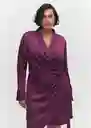 Vestido Florence Granate Talla XS Mujer Mango