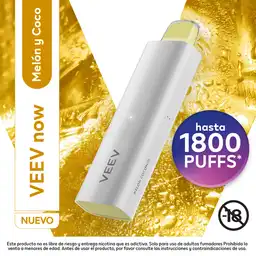 VEEV now Vape Melón y Coco 1800 Puff