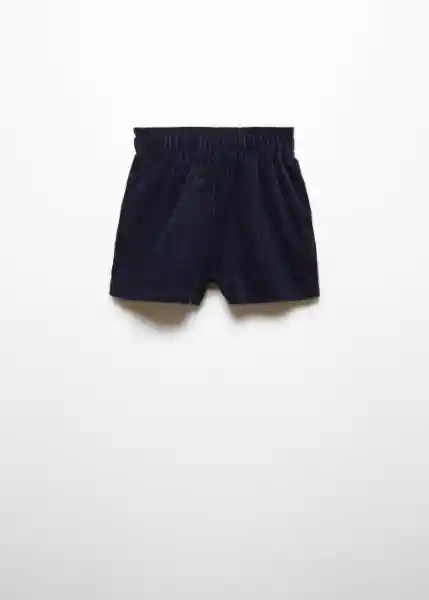 Short Mar Navy Talla 12 Niña Mango