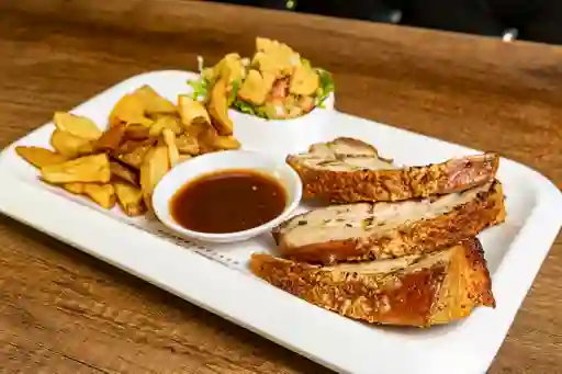 Costillas de la Casa Enchicharronadas