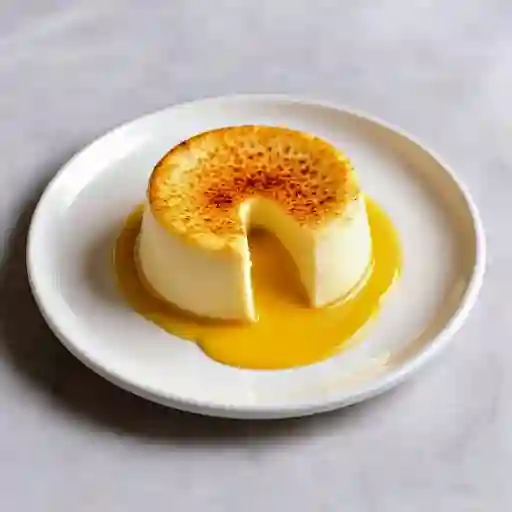 Creme brûlée de chontaduro