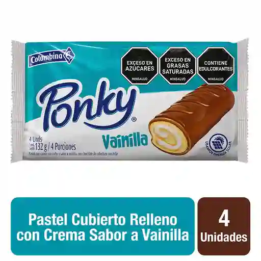 Ponky Vainilla por 4 und