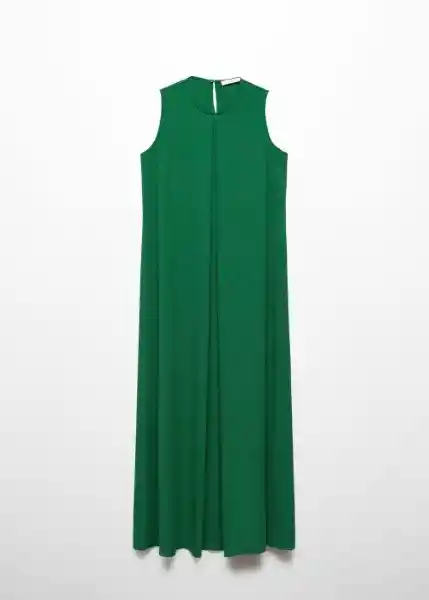 Vestido Linda-A Verde Talla XS Mujer Mango