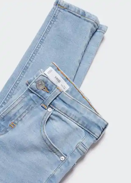 Jean Skinny Tejano Claro Talla 12 Niños Mango