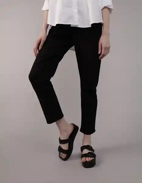 Jean Mujer Negro Talla 0 REGULAR 5551001 American Eagle