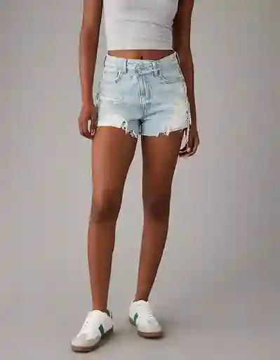 Short Mujer Azul Talla 0 American Eagle 03387720