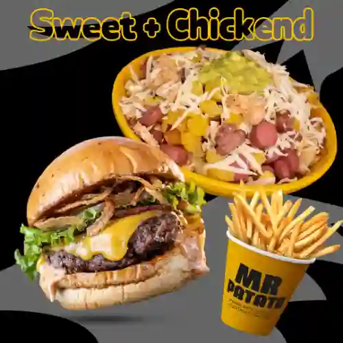Duo Burger Sweet + Chickend