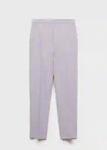 Pantalón Boreal Malva Talla 34 Mujer Mango