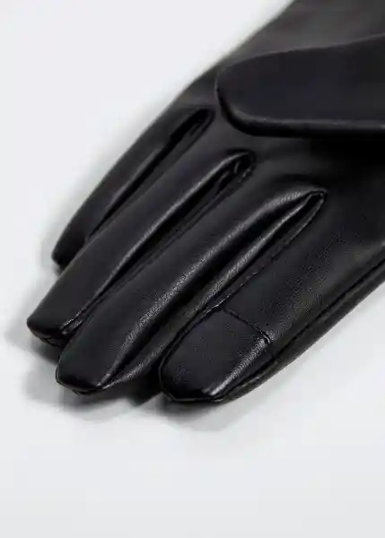 Guantes Venty Negro Talla S Mujer Mango