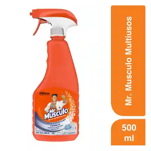 Mr Musculo Limpiador líquido multiusos gatillo, 500 ml