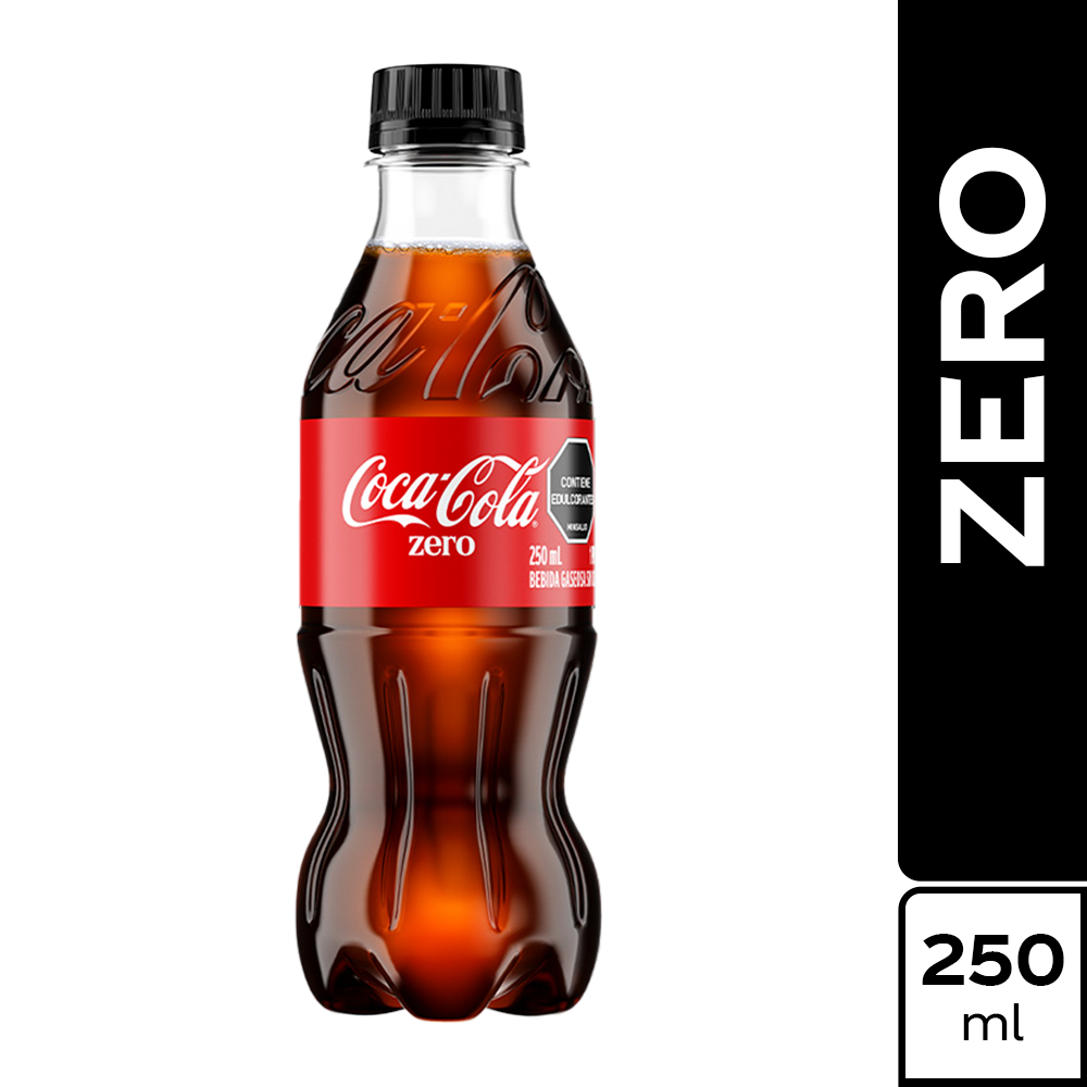 Coca-Cola Gaseosa Zero Pet 250 mL