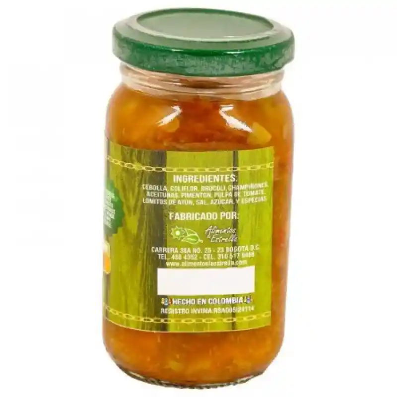 Alimentos La Estrella Conserva Vegetales 250 G Sku 175873. Sku 7709990113853