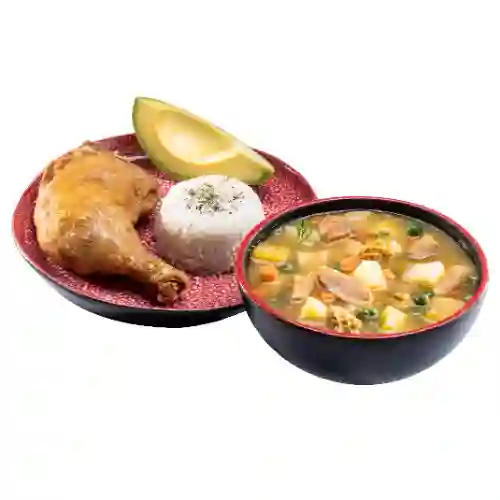 Mondongo con Pechuga O Pierna Pernil