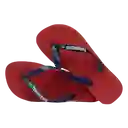 Sandalias Brasil Logo Rojo Talla 34 4110850 Havaianas