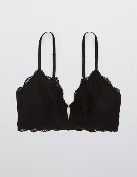 Bralette Aerie Negro Talla Medium American Eagle 26923330