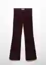 Pantalón Jean Fionap Vino Talla 42 Mujer Mango