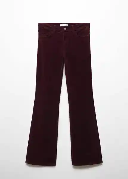 Pantalón Jean Fionap Vino Talla 42 Mujer Mango